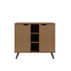 Manhattan Comfort Hampton 39.37 Buffet Stand, Maple Cream 16PMC5